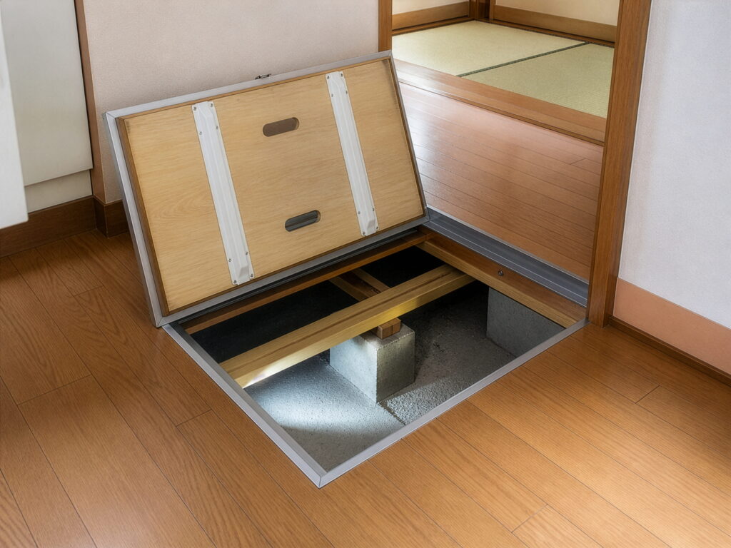 床下